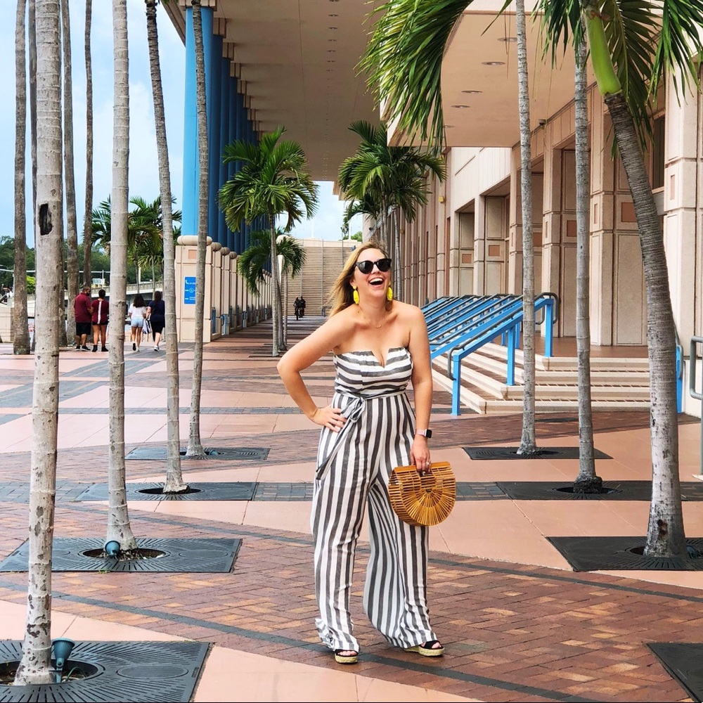Stripe Jumpsuit, perfect for Summer!